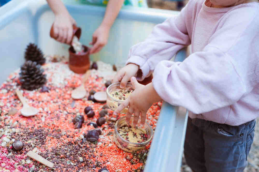 DIY Sensory bin