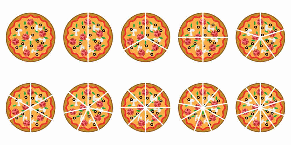 Pizza fraction