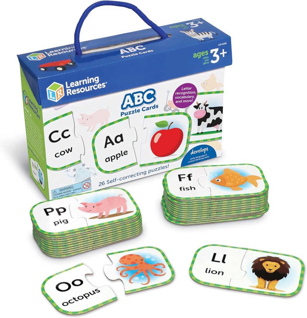 Alphabet puzzle for language development.