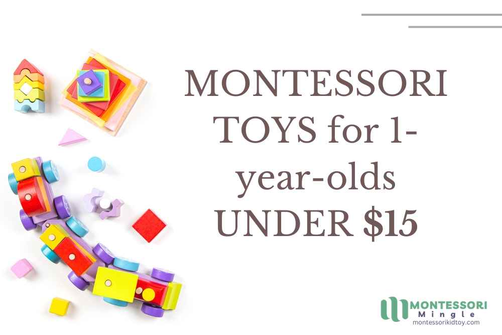 montessori toys for 1ear olds under $15