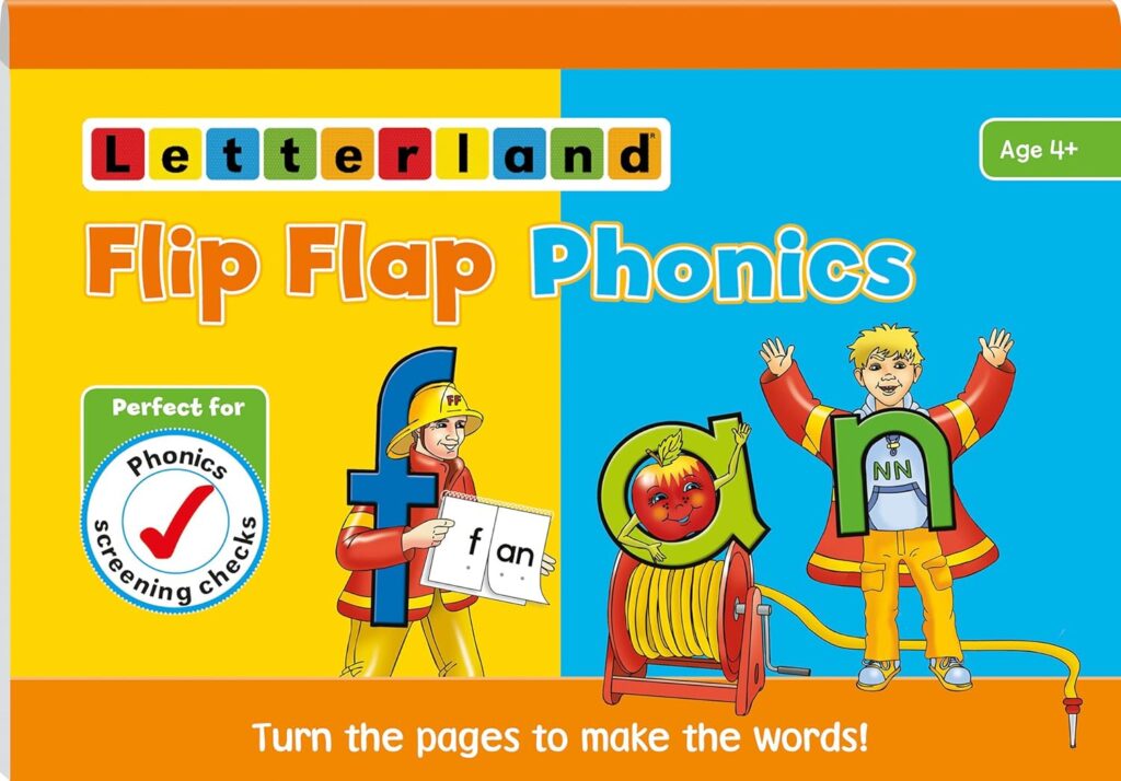 phonic flip books.